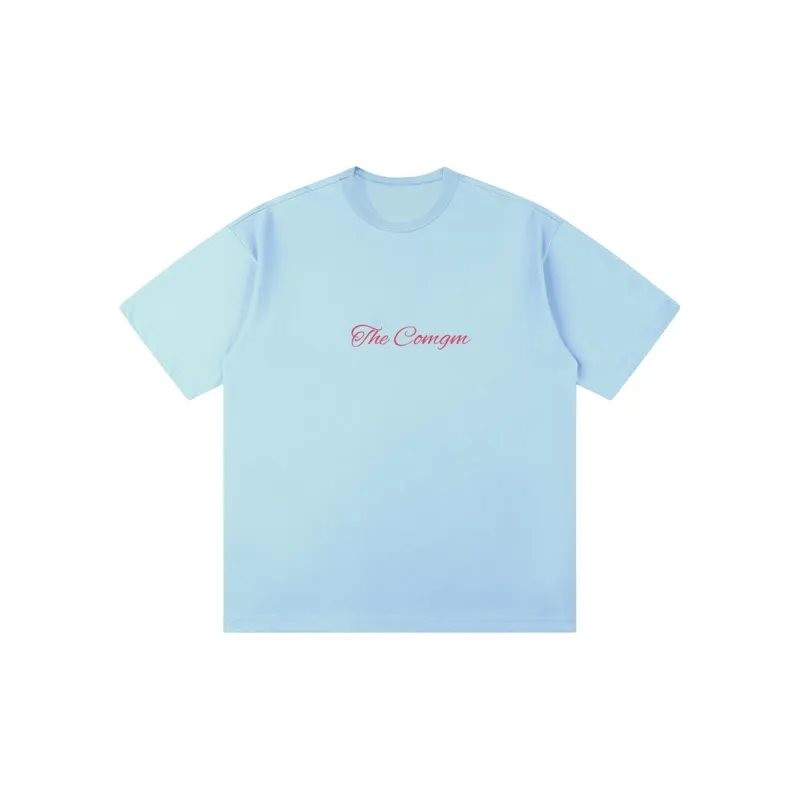 COMGM Regular Short Sleeved T Shirts Unisex-12