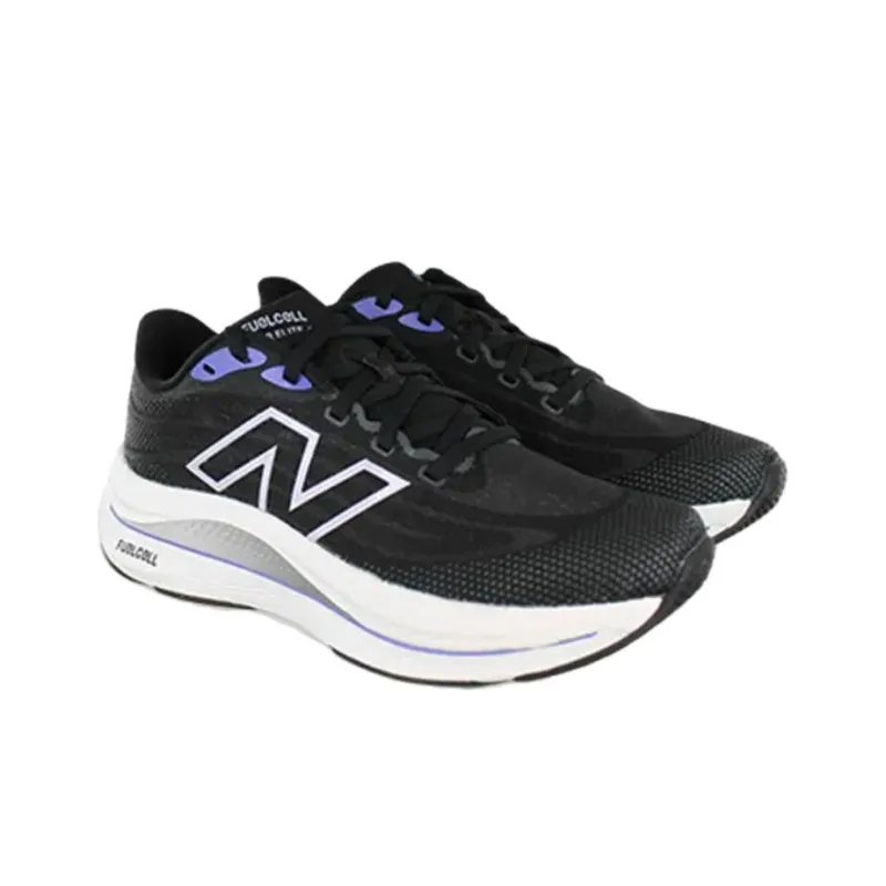 New Balance FuelCell Walker Elite Black Electric Indigo Grey Violet Women's-2
