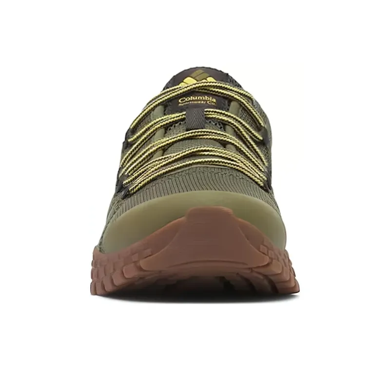 Columbia Anti Slip Wear Resistant Low Top Outdoor Shoes Men's Green-2