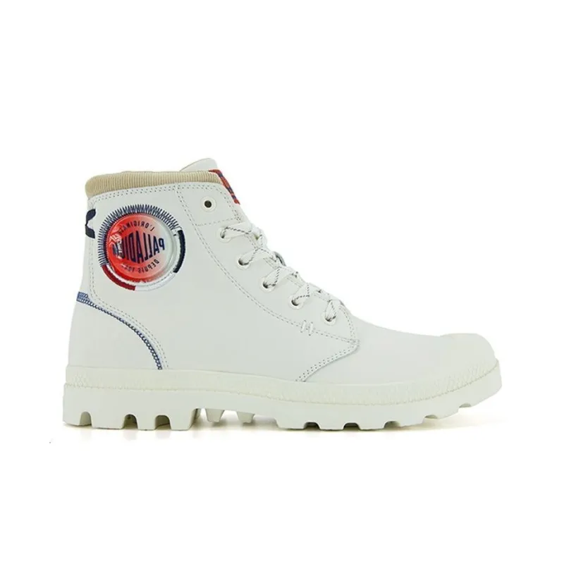 Palladium Pampa Outdoor Boots Unisex Light White-1
