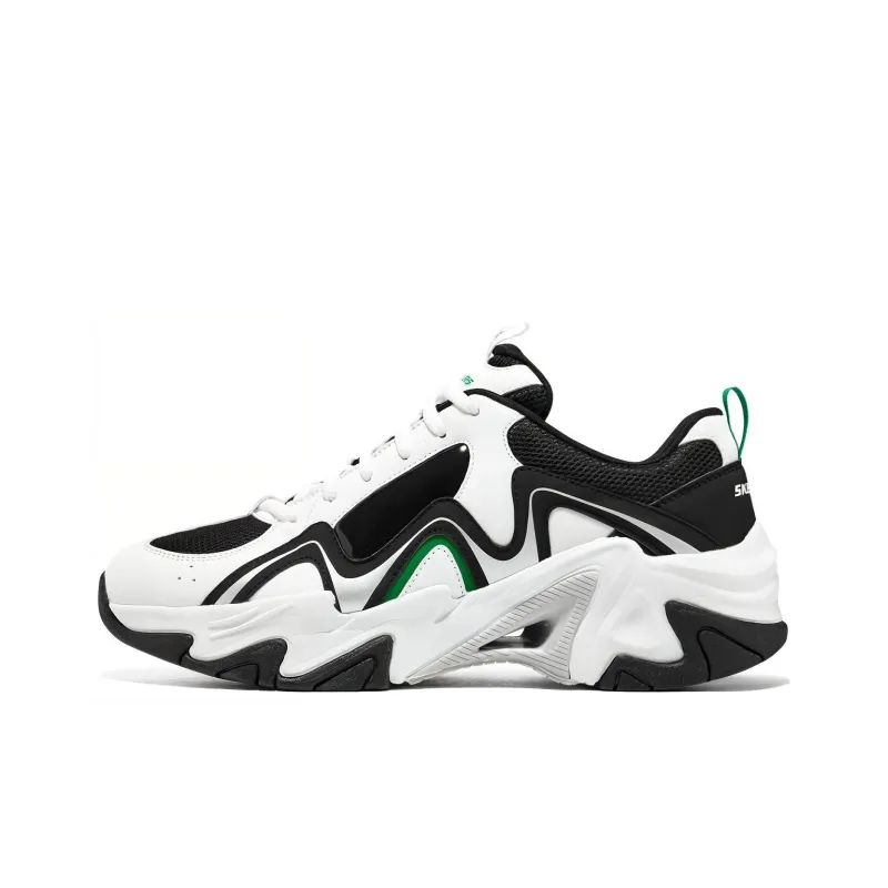 Skechers Stamina V3 'Black White Green'-0