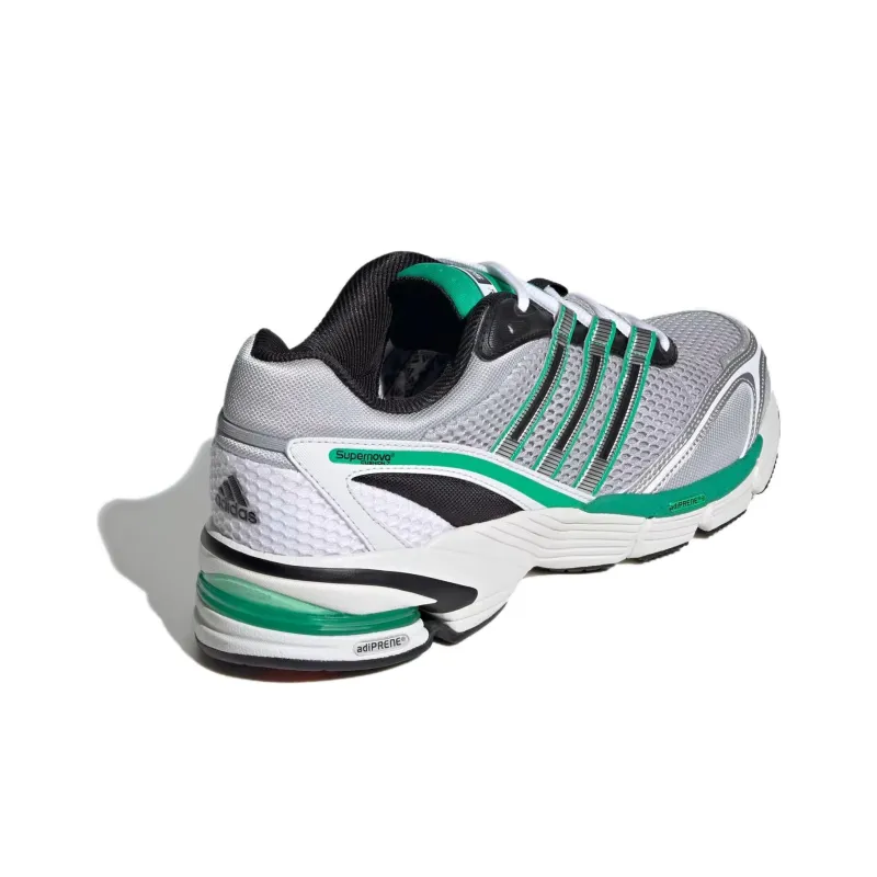 Adidas Supernova Cushion 7 Matte Silver Core Black Surf Green-2