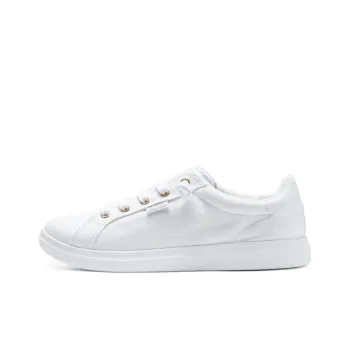 Skechers Bob's Cushioning, Wear Resistant Low Top Skateboard Shoes Women's White