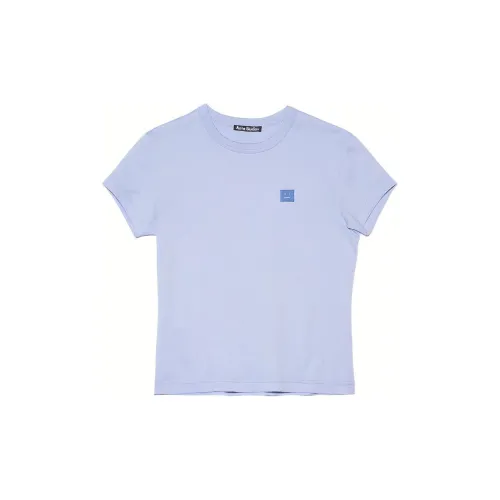 Acne Studios T-Shirts Unisex Light Purple