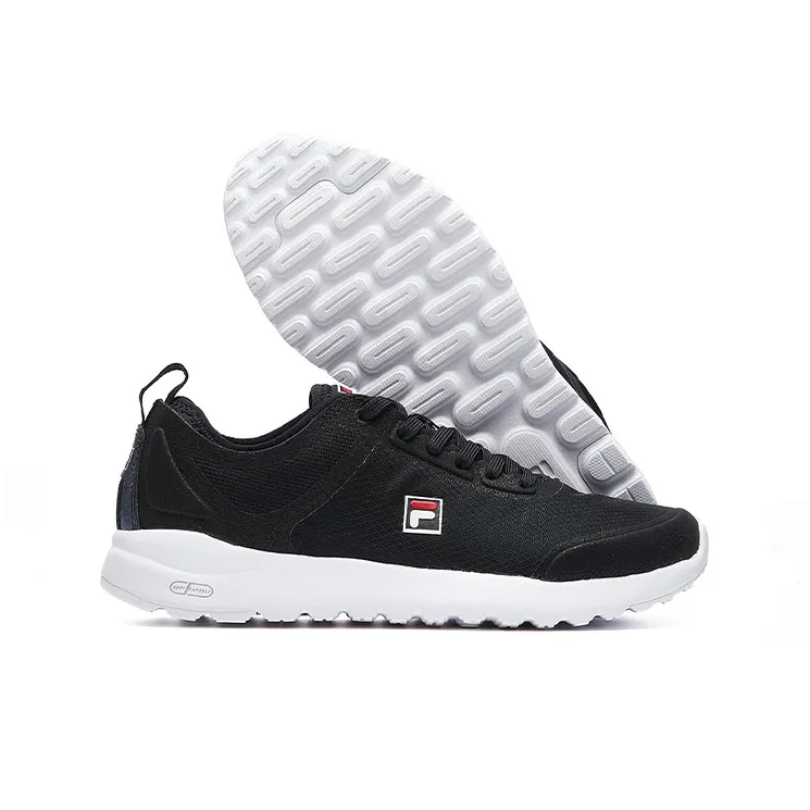 FILA Nimble Low Top Black Women's-4