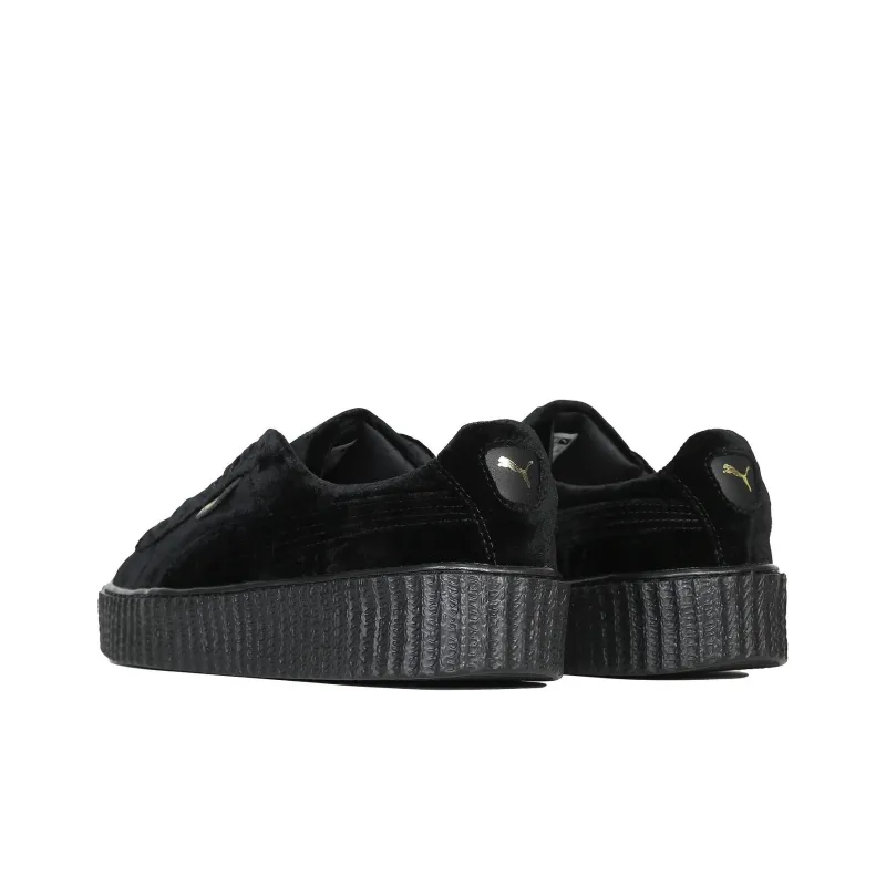 PUMA Creeper Velvet Rihanna Fenty Black-3