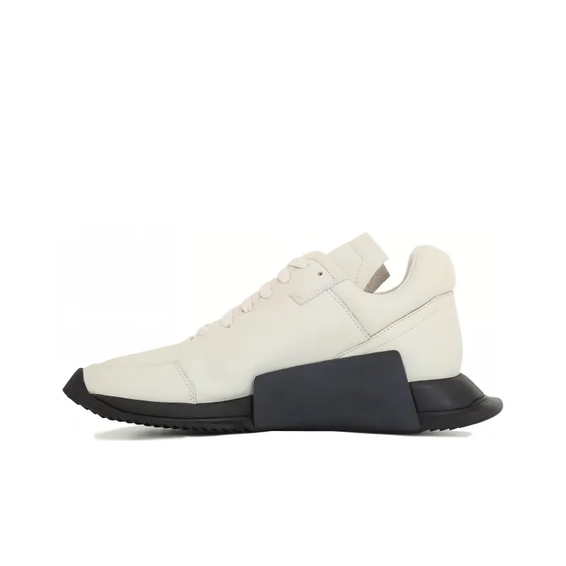 Adidas Level Runner Low 2 Rick Owens Milk Black-2