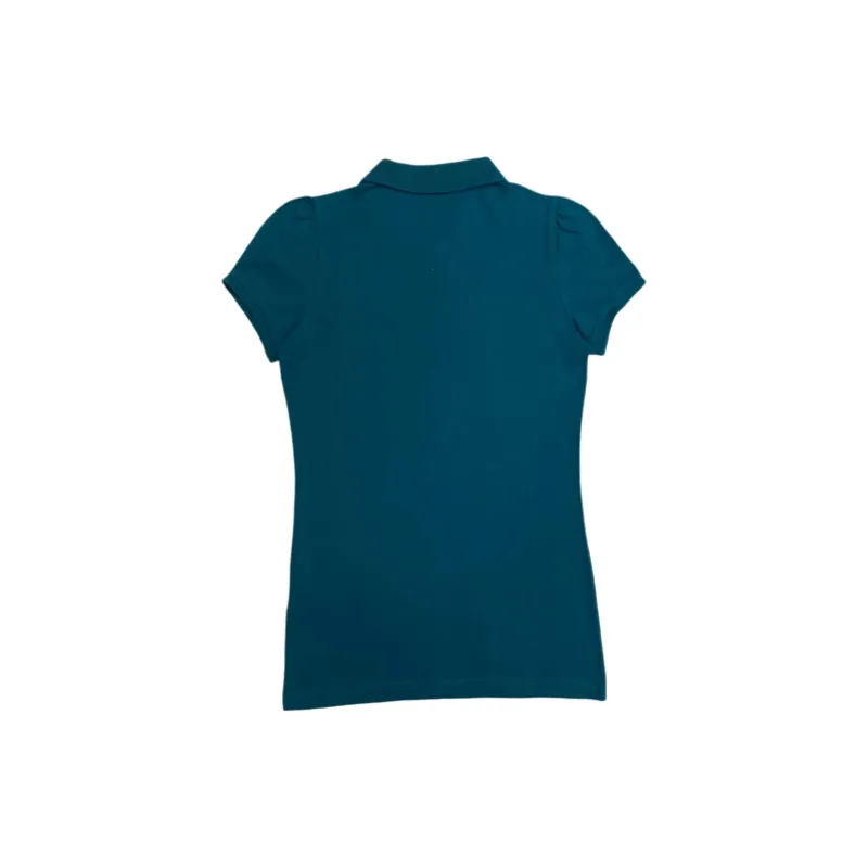 Burberry Polo Shirt Women's Turquoise-1