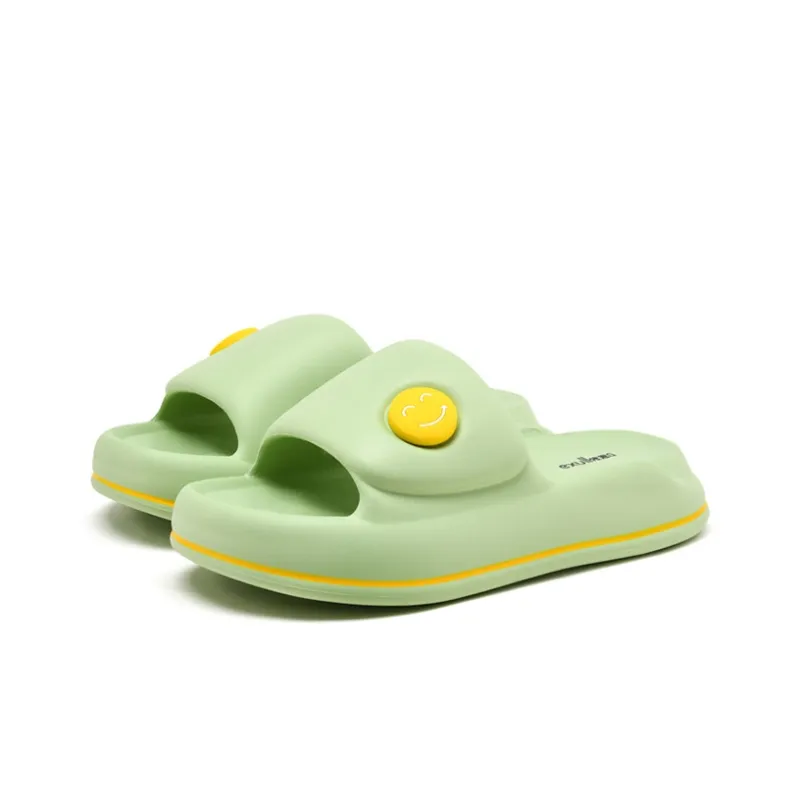 EXULL Q EVA Slide Slippers Women's Light Green-2