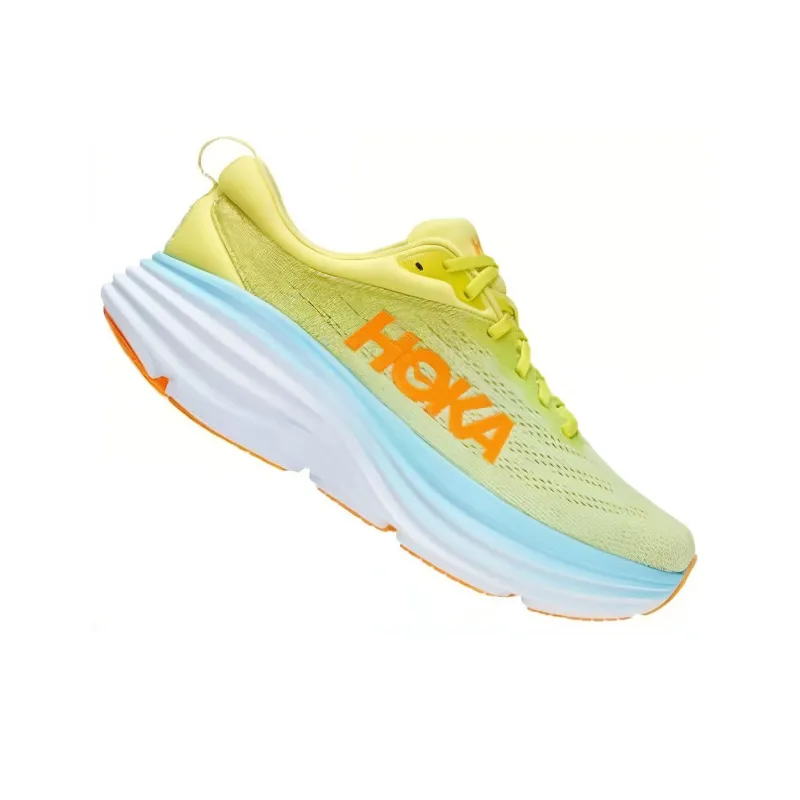 HOKA ONE ONE Bondi 8 Butterfly Yellow Evening Primrose-3
