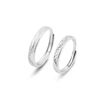 MAGICPOLE 925 Sterling Silver Rings Unisex Silver