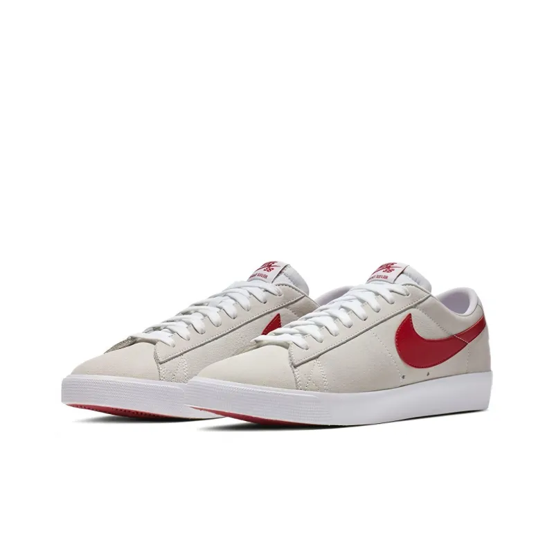 Nike Blazer Sb Low Gt 'White University Red'-1