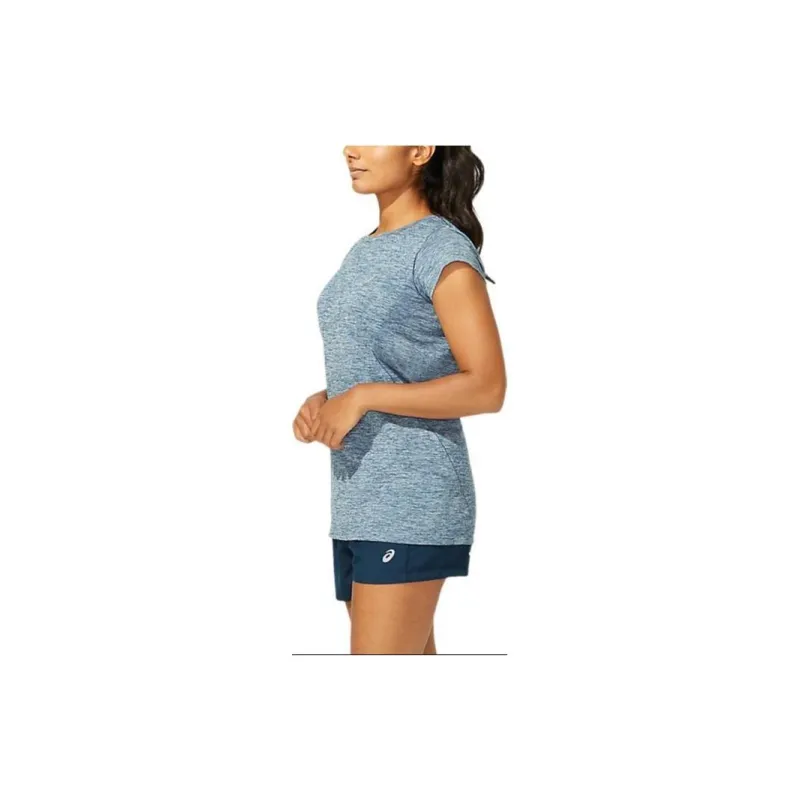 Asics Race Seamless Short Sleeve Top T-Shirt Women's Gray-2