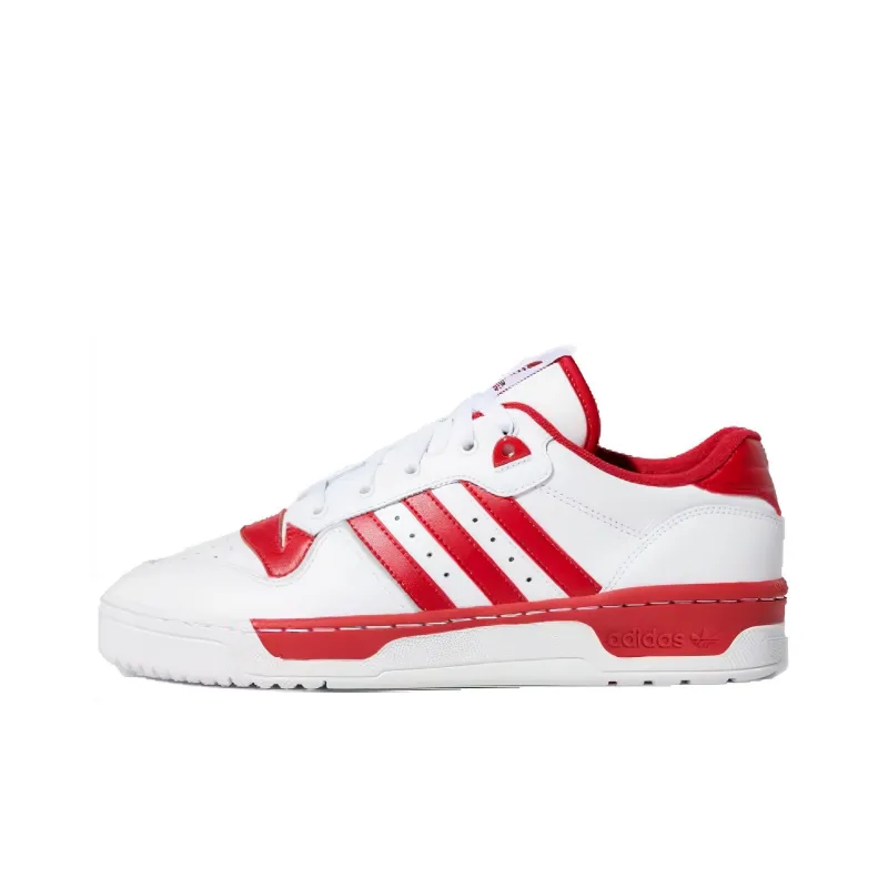 Adidas Rivalry Low Cloud White Active Maroon-0