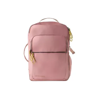ZARA Polyester Backpack Women's Rose Red