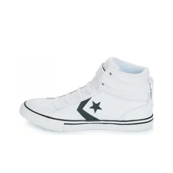 Pro Blaze Converse Strap Leather High Gs 'White Black'