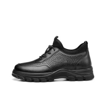 Strongman 3515 Summer Women's Genuine Leather Breathable Commute Work Shoes For Long Hours Without Fatigue