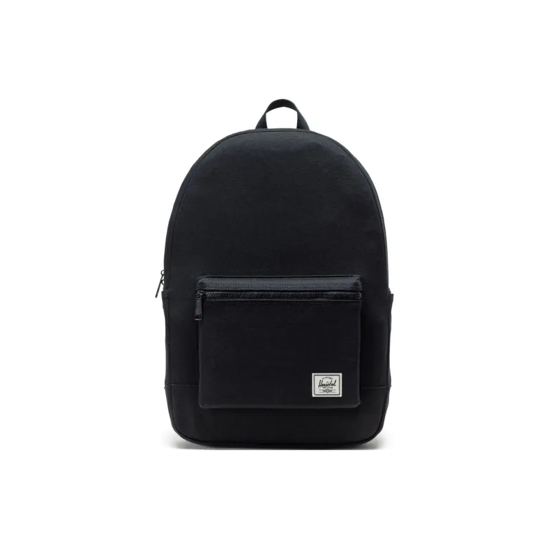 Herschel 100% Cotton Backpack Unisex Black-0