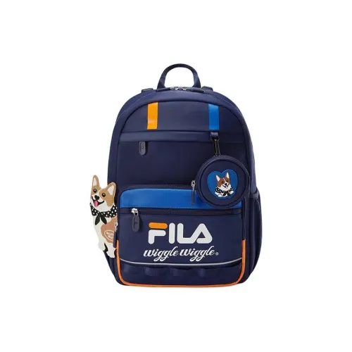 FILA Backpacks Deep Indigo Blue