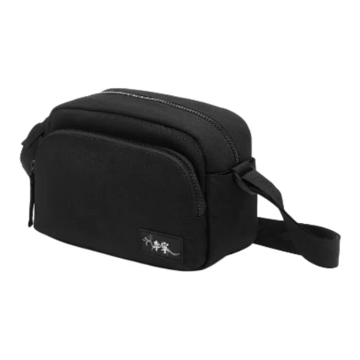 LiNing Chinese Culture Series Polyester Shoulder Bag, Crossbody Bag Regular Unisex Black-1
