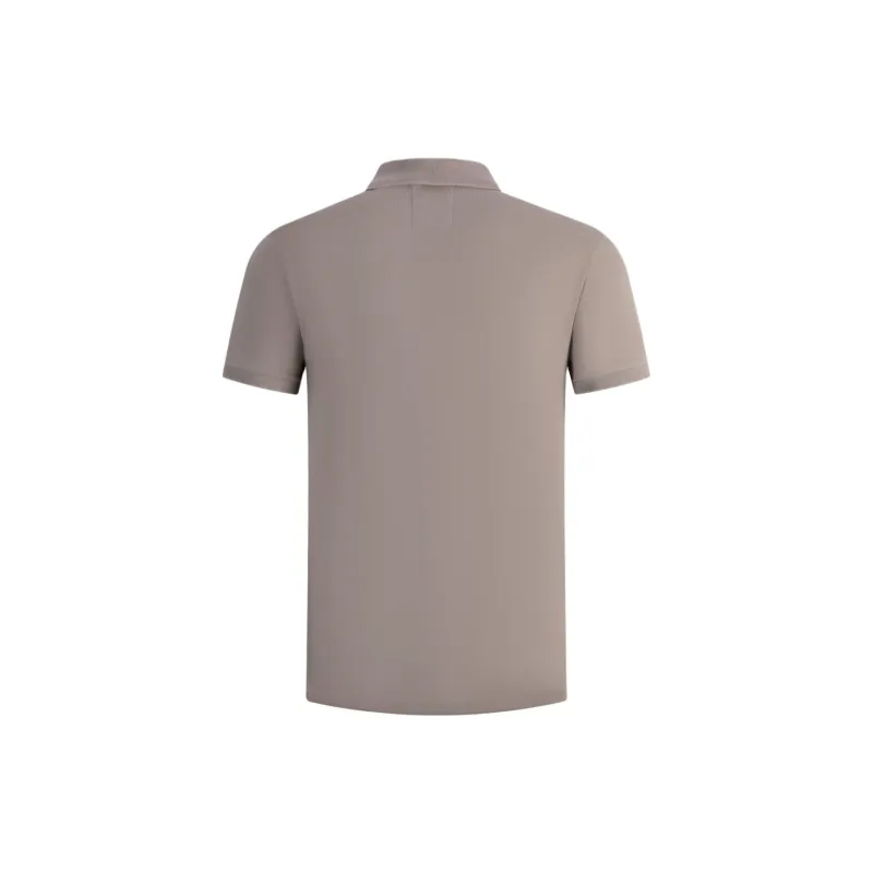 EMPORIO ARMANI SS24 Polo Shirt Men's Light Coffee-1