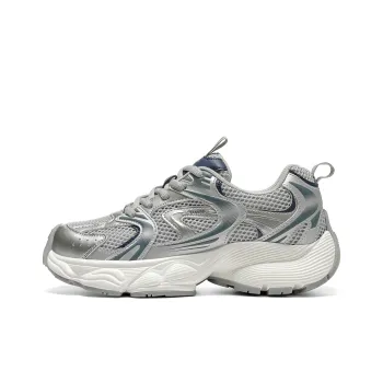 C°BANNER Chunky Sneakers Women's Low Top Silver Blue