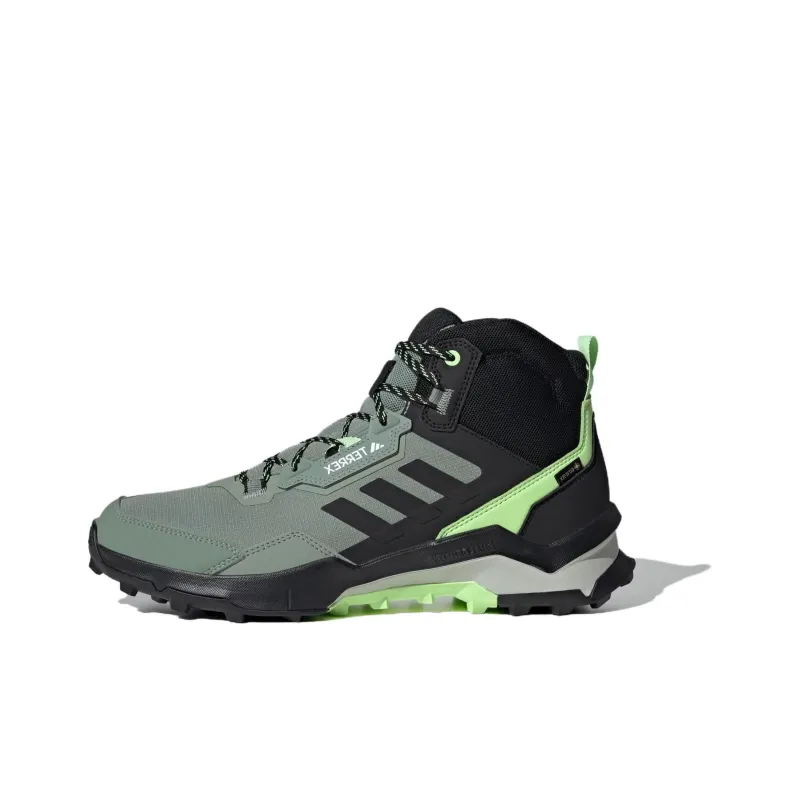 Adidas Terrex AX4 Mid Gore Tex Silver Green Core Black Crystal Jade-0