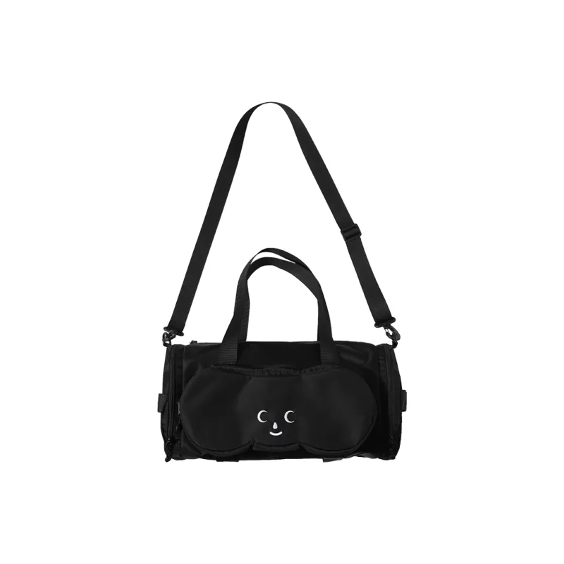 TYAKASHA Fabric Crossbody Handbag Medium Size Unisex Black-0