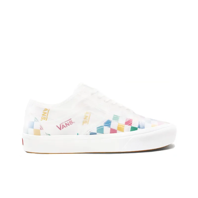 Slip Skool ComfyCush Vans 'Slip Skool Block Multi Checkerboard'-1