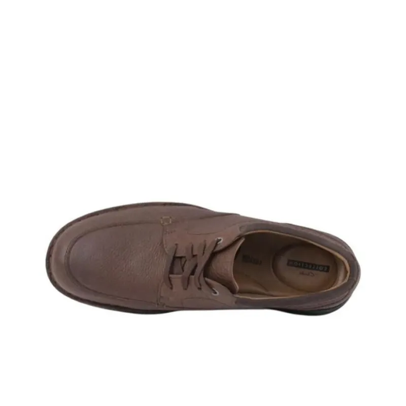 Clarks Northam Pace Oxford Shoes 'Brown'-2