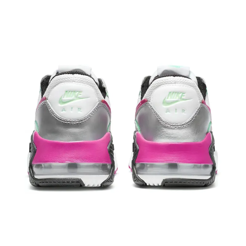Nike Air Max Excee Running Shoes Women's Low Top White/Silver/Purple-4