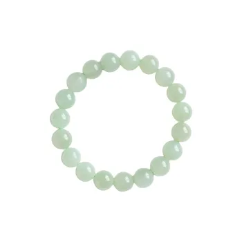 Octave Space Hetian Jade Bracelets Unisex Pale Greenish-White Jade