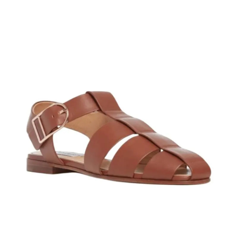 GABRIELA HEARST Roman Sandals Women's Brown-3