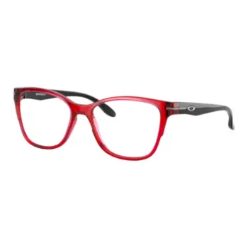 Oakley Acetate Irregular Shape Eyeglass Frames Kids' Red