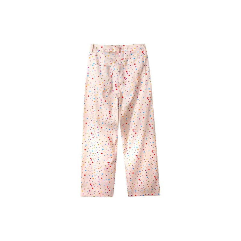 EIDOLON GRAIN Casual Pants Women's Pink-1