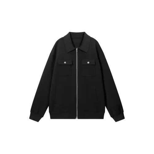 ALL FOR FREEDOM Jackets Men Black