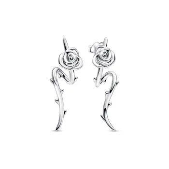 Pandora 925 Sterling Silver Earrings Women's Silver
