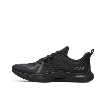 FILA Athletics Low Top Training Shoes Black Women's