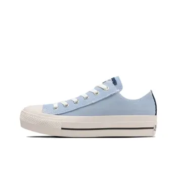 Converse All Star Canvas Shoes Women's Low Top Blue White