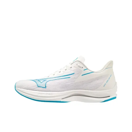 Mizuno Wave Rebellion   Sonic Wide 'White Light Blue'