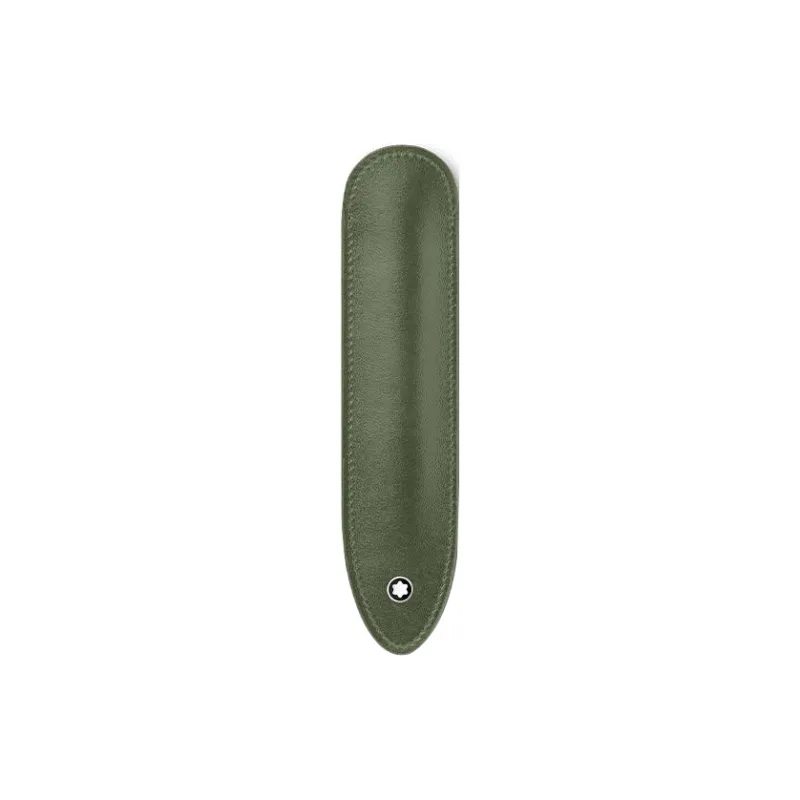 MONTBLANC Meisterstuck Leather Storage Bag Men's Forest Green-0