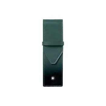 MONTBLANC Meisterstuck Leather Storage Bag Men's British Green