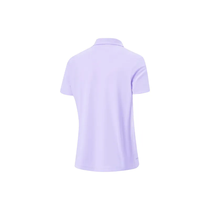 LiNing Fitness Series Polo Shirt Women's Lilac-1
