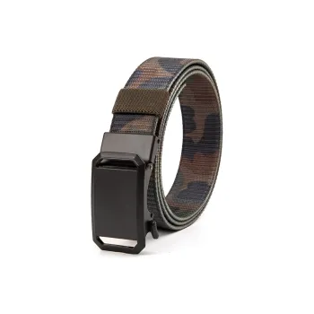 BAIJUAN Versatile Woven Nylon Casual Belt, Width 3.5cm Belts Men's