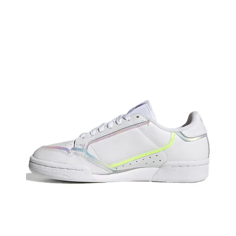 Adidas Originals Continental 80 'White Purple Yellow' Women's-0