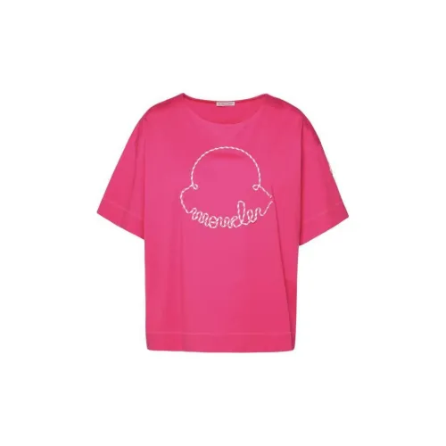 Moncler T-Shirts Women's Pink