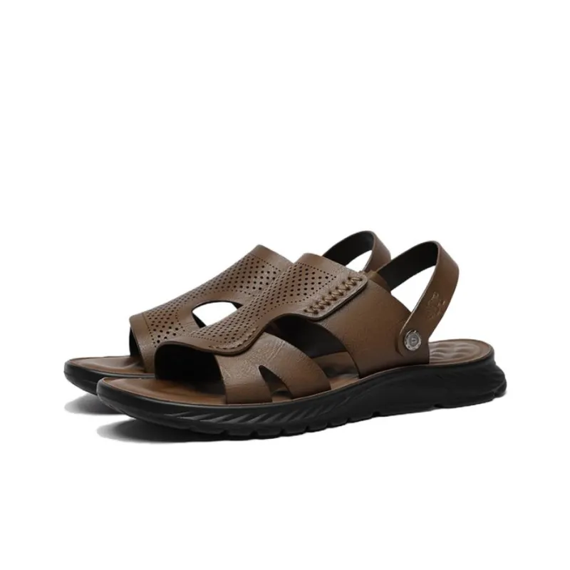 VOLO Slippers Strap Sandals Men's Gray-6