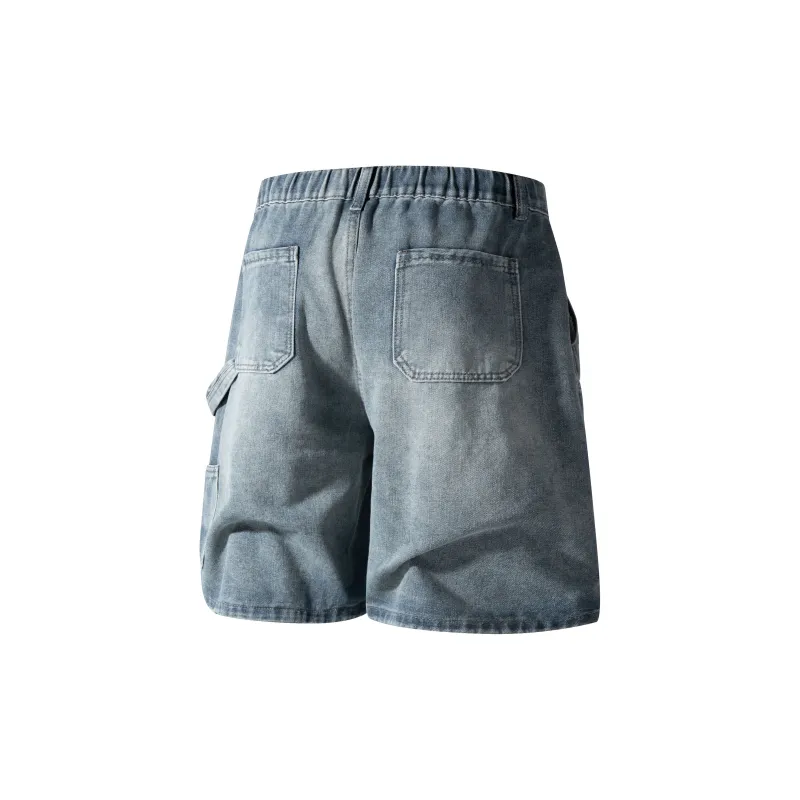 REDU Denim Shorts Unisex Blue-1