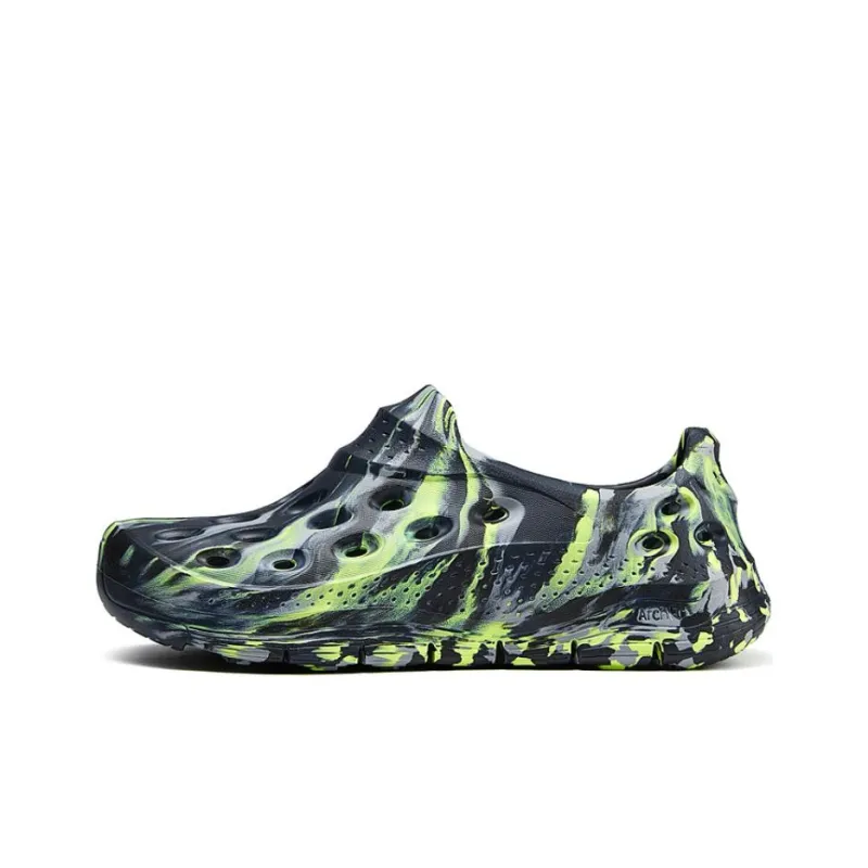 Skechers Clogs Men's Black Yellow-0