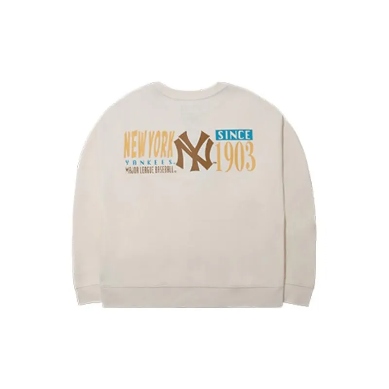 New Era SS24 Sweatshirt Women's Ivory White-1